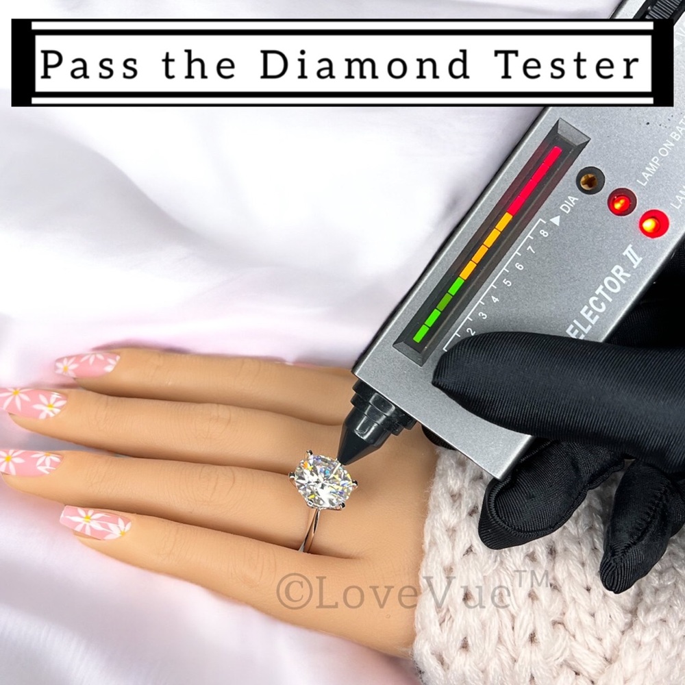 Certified 10ct. t.w. Diamond Large Brilliant Solitaire Gold Engagement Ring - Picture 9 of 17